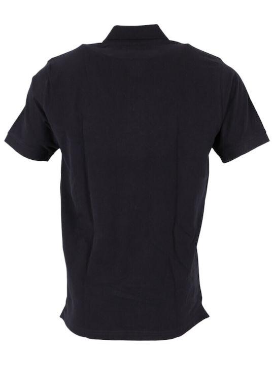 Polo Kurzarmbluse Marineblau