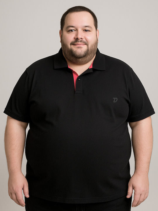 S Polo T-shirt Μαύρο