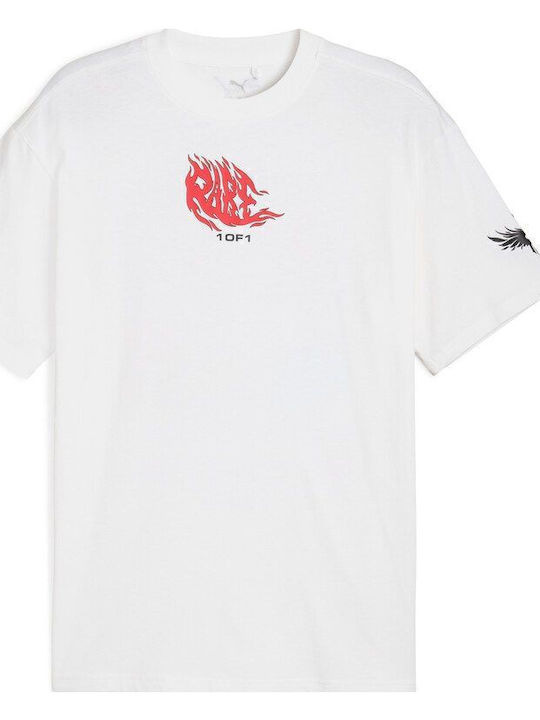 Αθλητικό T-shirt Λευκό