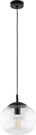 TK Lighting Lustră Gri cu Dulie E27 25x25cm.