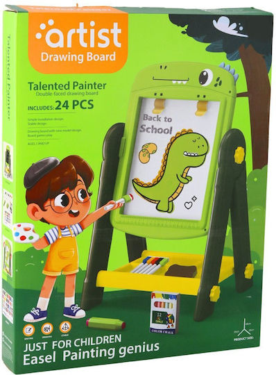 Lean Toys Magnetische Tafel / Schwarzes Brett Beidseitig Boden