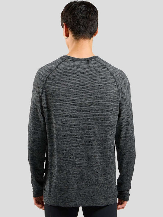 Essential Seamless Herrenblusen Sportlich Dunkelgrau