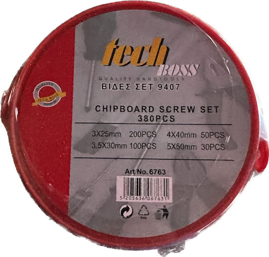 Βιδες Σετ Tech Boss 6763
