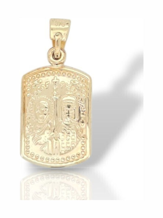 Mentzos Charm Talisman Made of 14K Gold