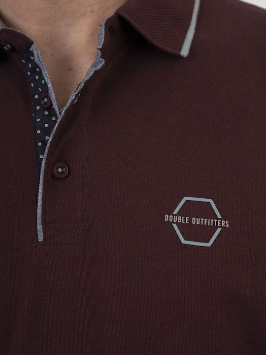T-shirt Μπορντό