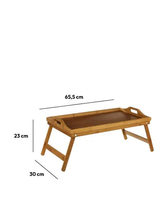 5Five Wooden Rectangular Serving Tray with Handles 50x30cm 1pcs