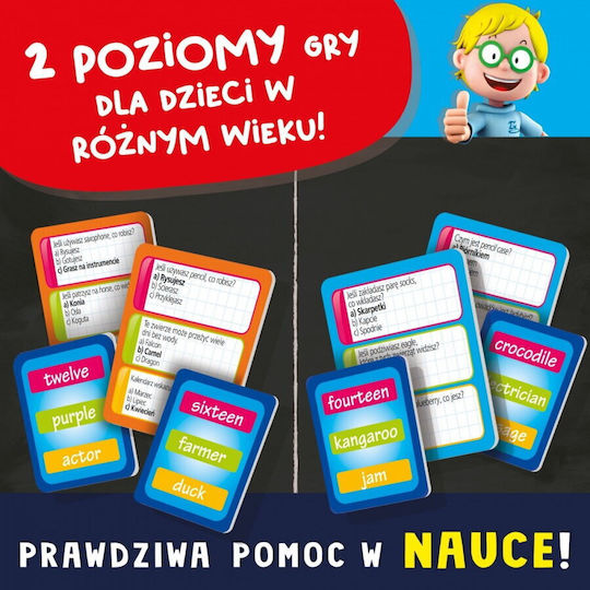 Lisciani Giochi Maly Genius - English Quiz Educational Game Knowledge