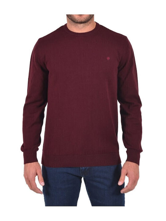 Langarm-Pullover Bordeaux