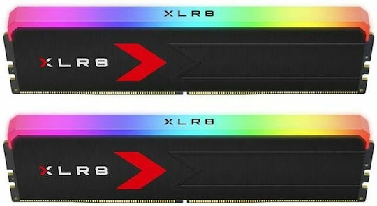 PNY XLR8 32GB DDR5 RAM with 2 Modules (2x16GB) and 6000 Speed for Desktop