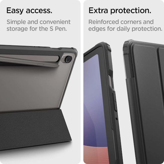 Spigen Ultra Hybrid Pro Klappdeckel Black (SAMSUNG GALAXY TAB S10 FE, Galaxy Tab S9 11) ACS09498