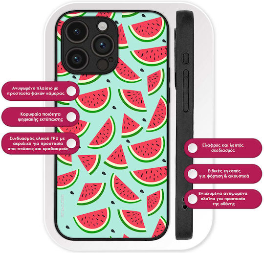 Sonique Fruit Series Case Motorola Moto G84 5g Watermelon 01