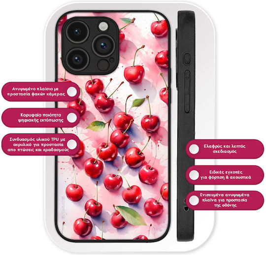 Husă Sonique Fruit Series OnePlus Nord 2 5G Cireș