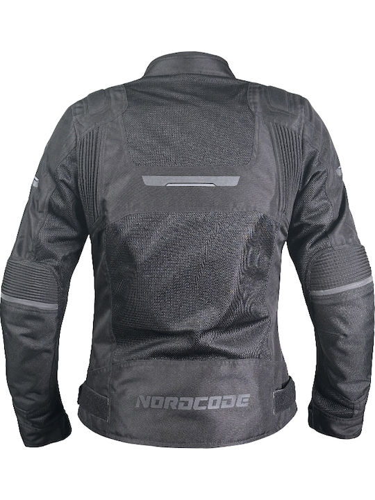 Nordcode Escape Summer Women's Motorcycle Jacket Black