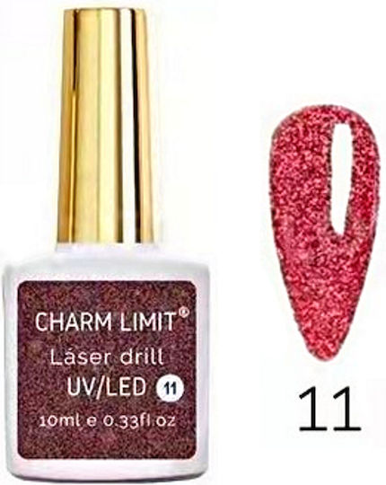 Ημιμόνιμο Charm Limit Laser Drill Uv & Led 10ml 11