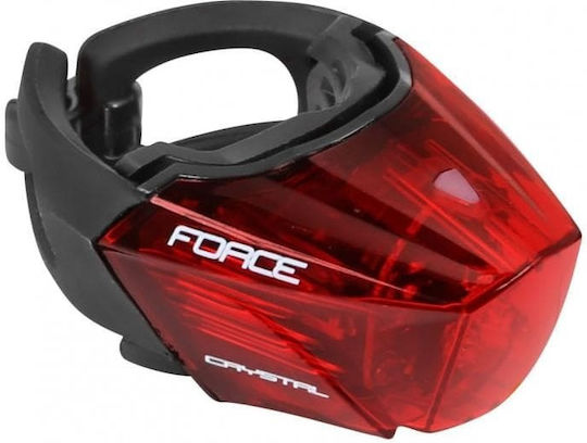 Force Crystal Rechargeable Rear Bicycle Light