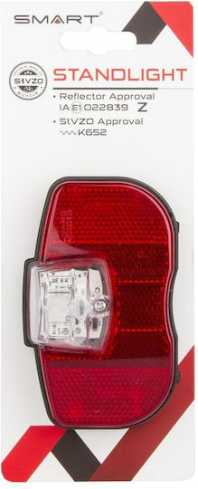 Smart 466980 Οπίσθιο Φως Ποδηλάτου Για Δυναμό με Led