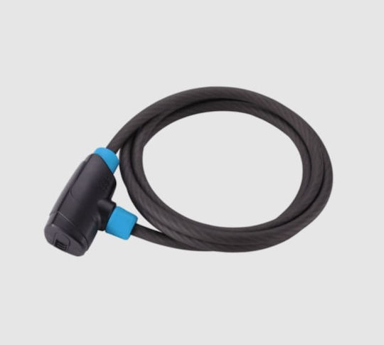 BBB Powersafe Lock BBL-31 Bicycle Cable Lock with Key Black