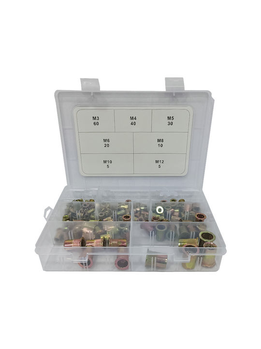 Rivets Thread 170 Pieces M3 M12 Sks Tools 40000549