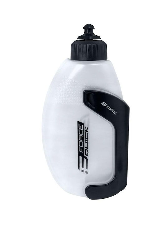 Force F Quick Πλαστικό Παγούρι Ποδηλάτου 580ml Λευκό