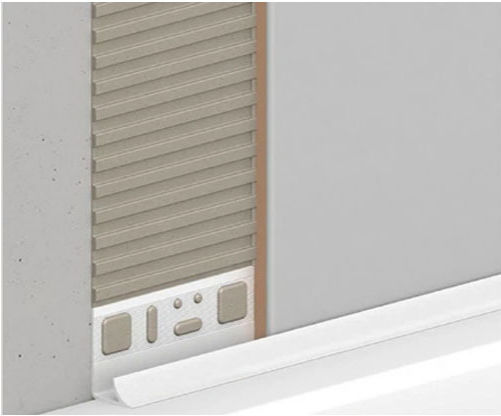 Profil Plăci Plastic PVC 8x8mm 2,8m Alb 575530.0032 Plastic Alb