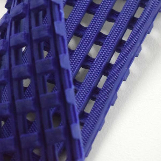 Πλαστικό Δάπεδο Crossmat Blue Μέτρο Φάρδος 120cm