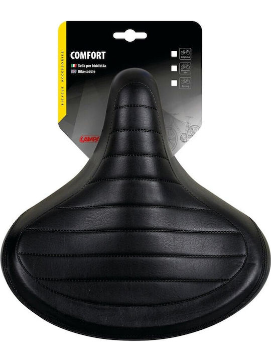 Lampa S-13 Black Bicycle Saddle City