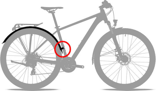 CUBE 65 93371 Fahrrad-Schutzbleche & Kotflügel Satz