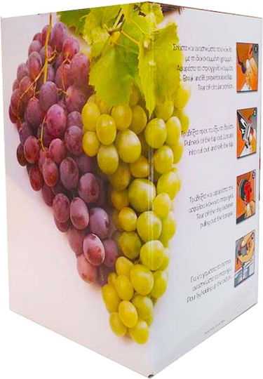 Картонена Кутия За Чанта За Вино Бежова 5л