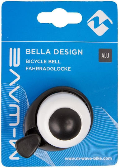 M-Wave Bella Design Bicycle Bell White