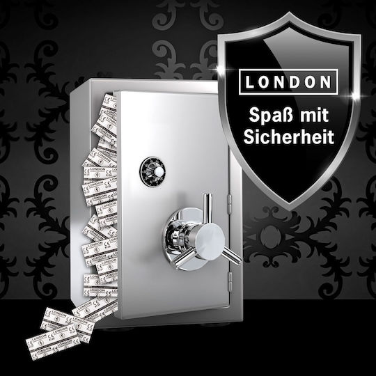 London London Condoms 1000pcs 52mm Thin for Natural Feeling