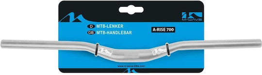 M-Wave 31.8 700 mm 403501 Fahrradlenker Wandern Silber