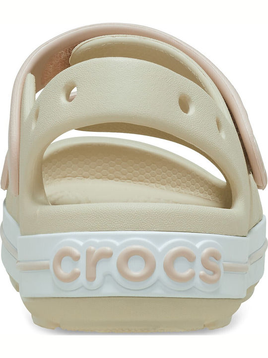 Crocband Παιδικά Ανατομικά Παπουτσάκια Θαλάσσης Μπεζ