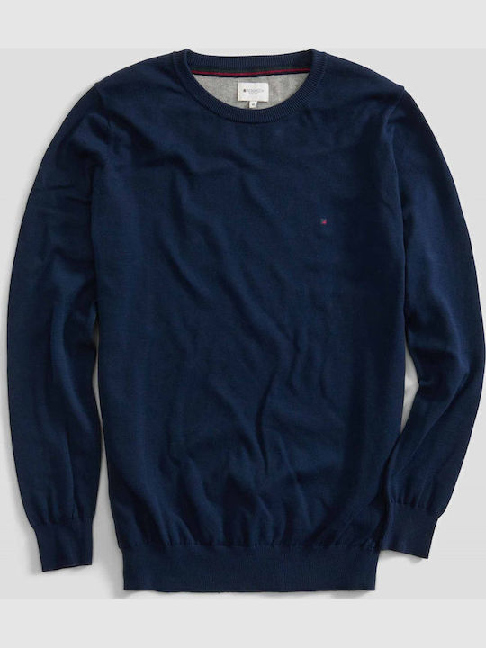 Julian Langarm-Pullover Dark Blue