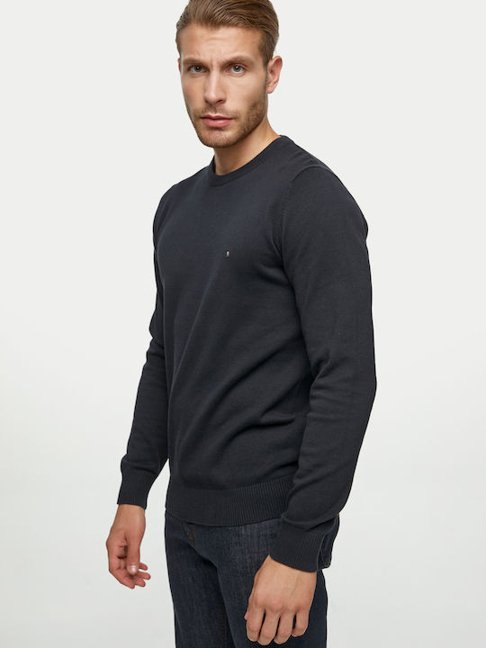 Julian Langarm-Pullover Dark Blue