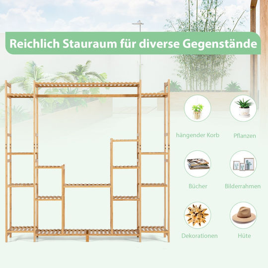 Costway Pot Rack 167cmx30cmx166cmcm.