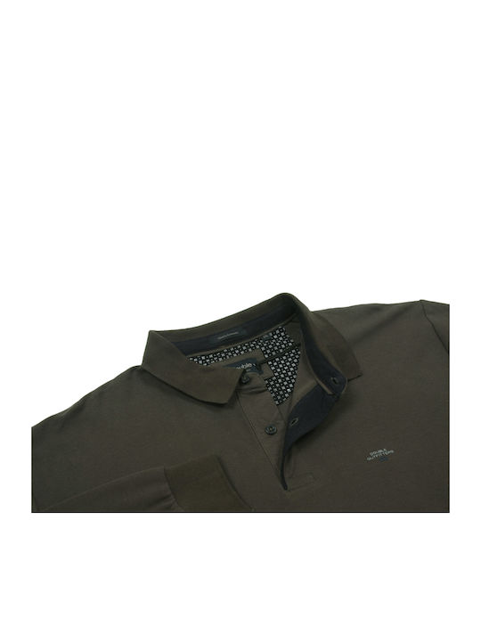 Polo Short Sleeve Khaki Blouse