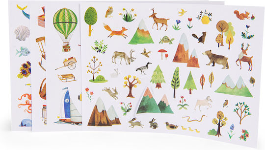 150 Αυκοκόλλητα Εξερευνητή Stickers Pack Explorer