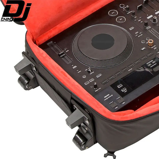 Djbag Backpack Bag Extra Large 4 Chaneel Dj Controller Wheels Pioneerdj Opus-quad Xdj Xz Rx3 Rx2 Alphatheta Xdj-az Rane Four Performer Denondj Prime4 Sc Live4 Sclive2 Roland 808