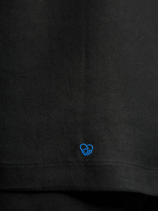 T-shirt Μαύρο
