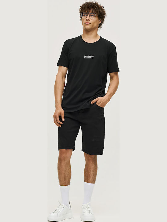 T-shirt Μαύρο