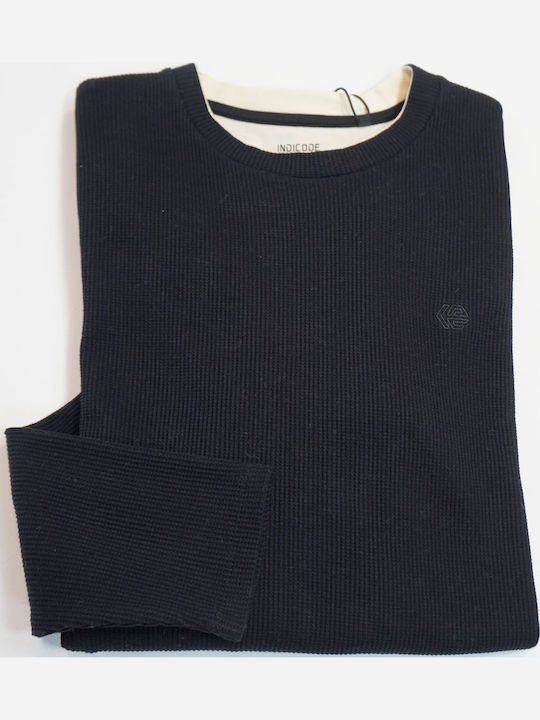 Long Sleeve Blouse Black