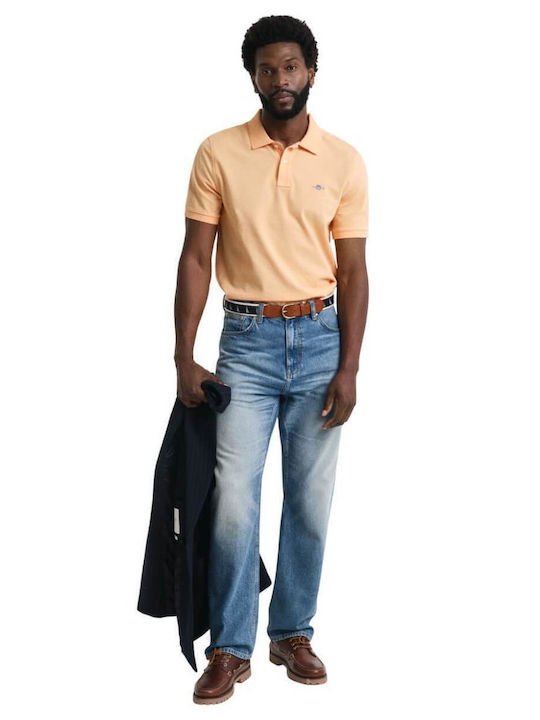 Polo Μπλούζα Κοντομάνικη Light Orange