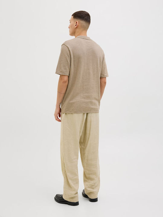 Jack & Jones Polo Bluza Crockery Ecru