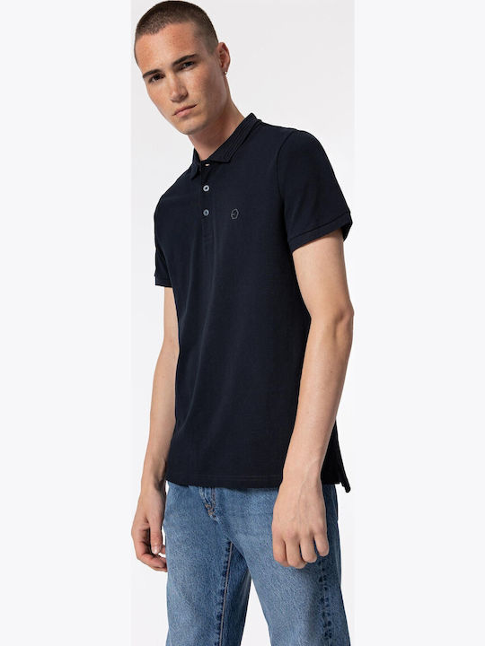 Polo Short Sleeve Blouse Blue
