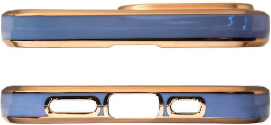 HQWear Umschlag Rückseite Silikon Gold (iPhone 13 Pro)