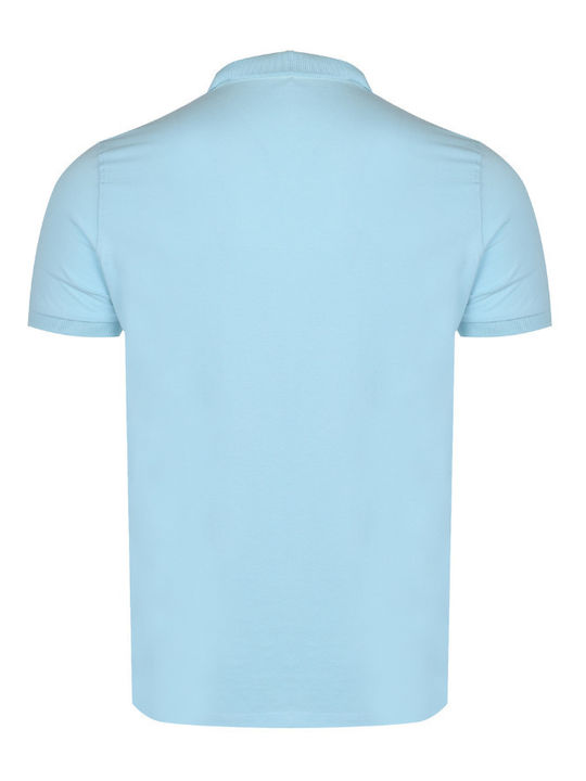 King Polo T-shirt Γαλάζιο