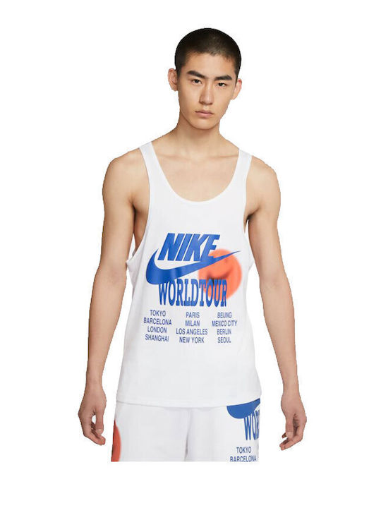 World Tour Sportliches T-Shirt Weiß