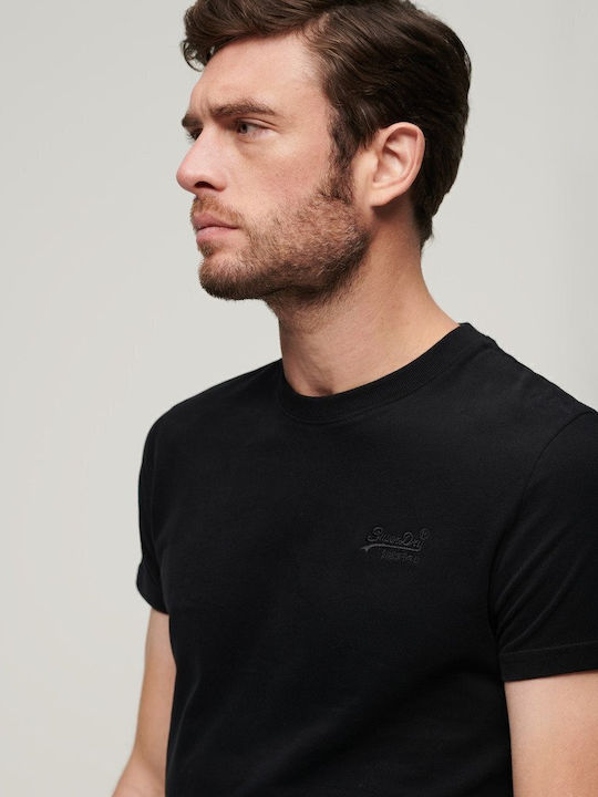 Embossed T-shirt Black