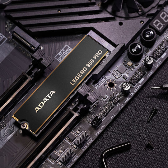 Adata Legend 900 Pro SSD 2TB Тип M.2 с Връзка PCI Express 4.0 Съвместим с PlayStation 5 SLEG-900P-2TCS