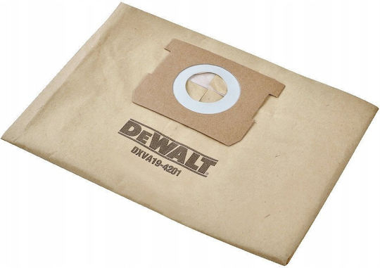 DEWALT Staubsaugerbeutel 3Stück Kompatibel mit Staubsauger DeWalt